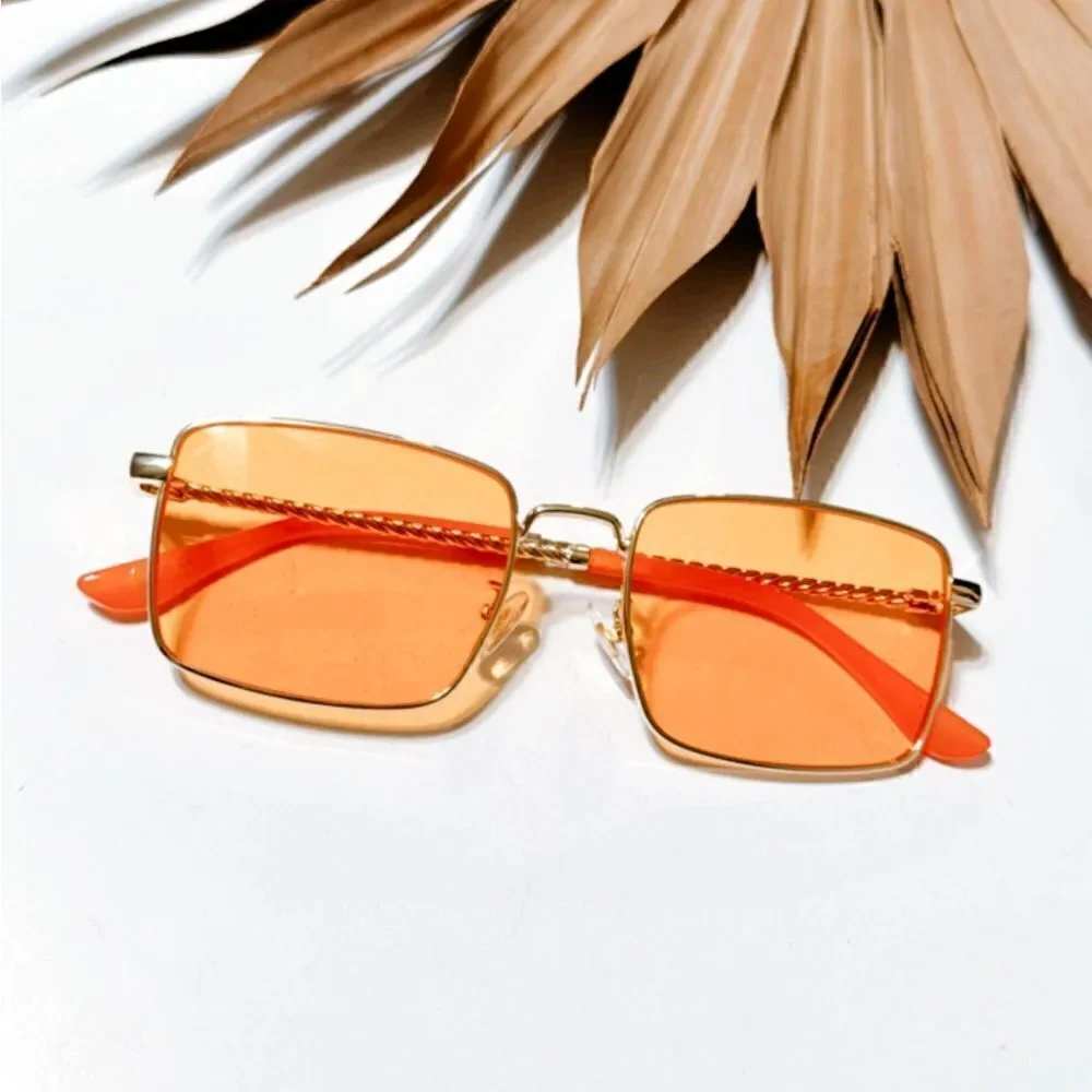 Summer orange  sunglasses  E13